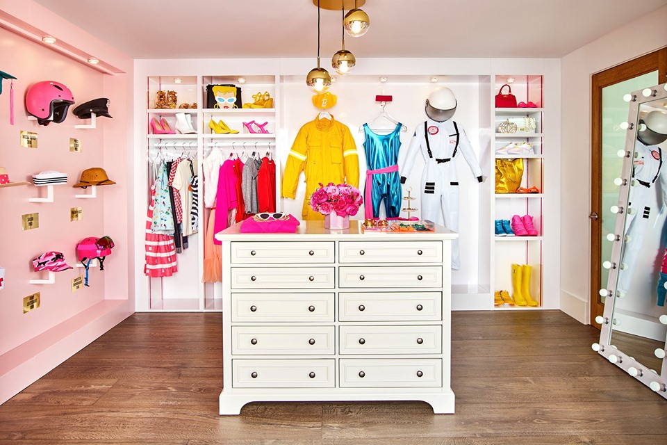 Armadio della casa di Barbie a Malibu
