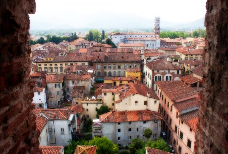 Lucca Comics 2019 parcheggio dei camper