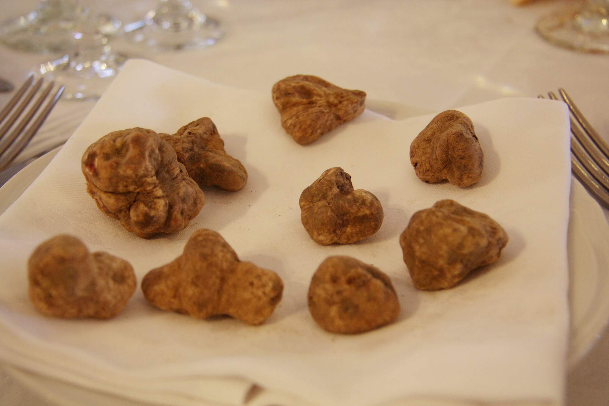 tartufo al ristorante