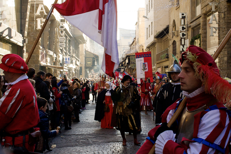 la cavalcata dei magi a Firenze - Epifania