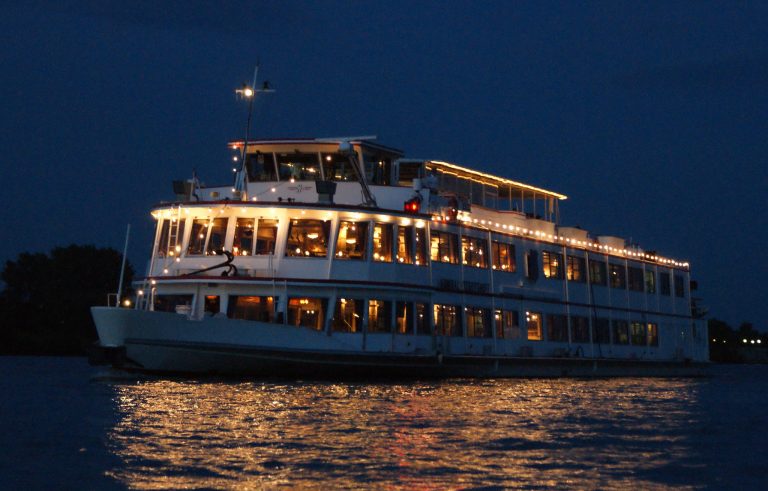 Cena di capodanno sul Danubio a Vienna