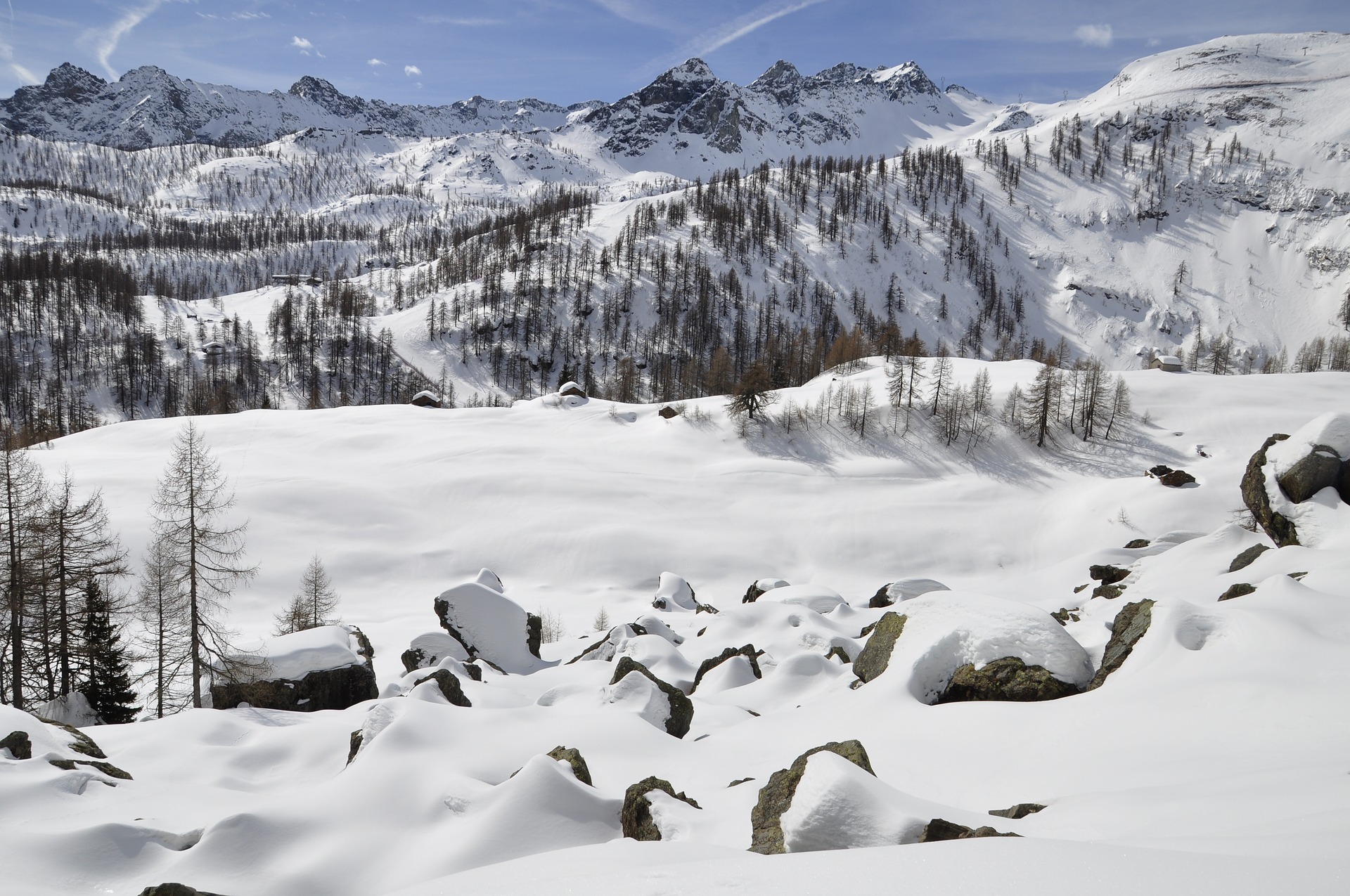 Piste da sci in Valle d'Aosta
