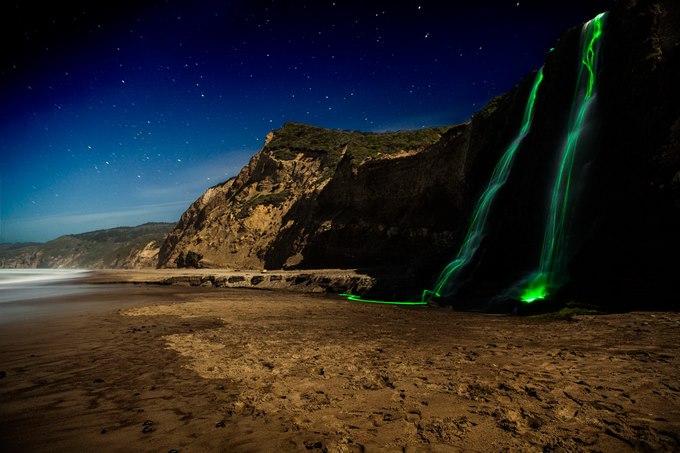 cascate luci