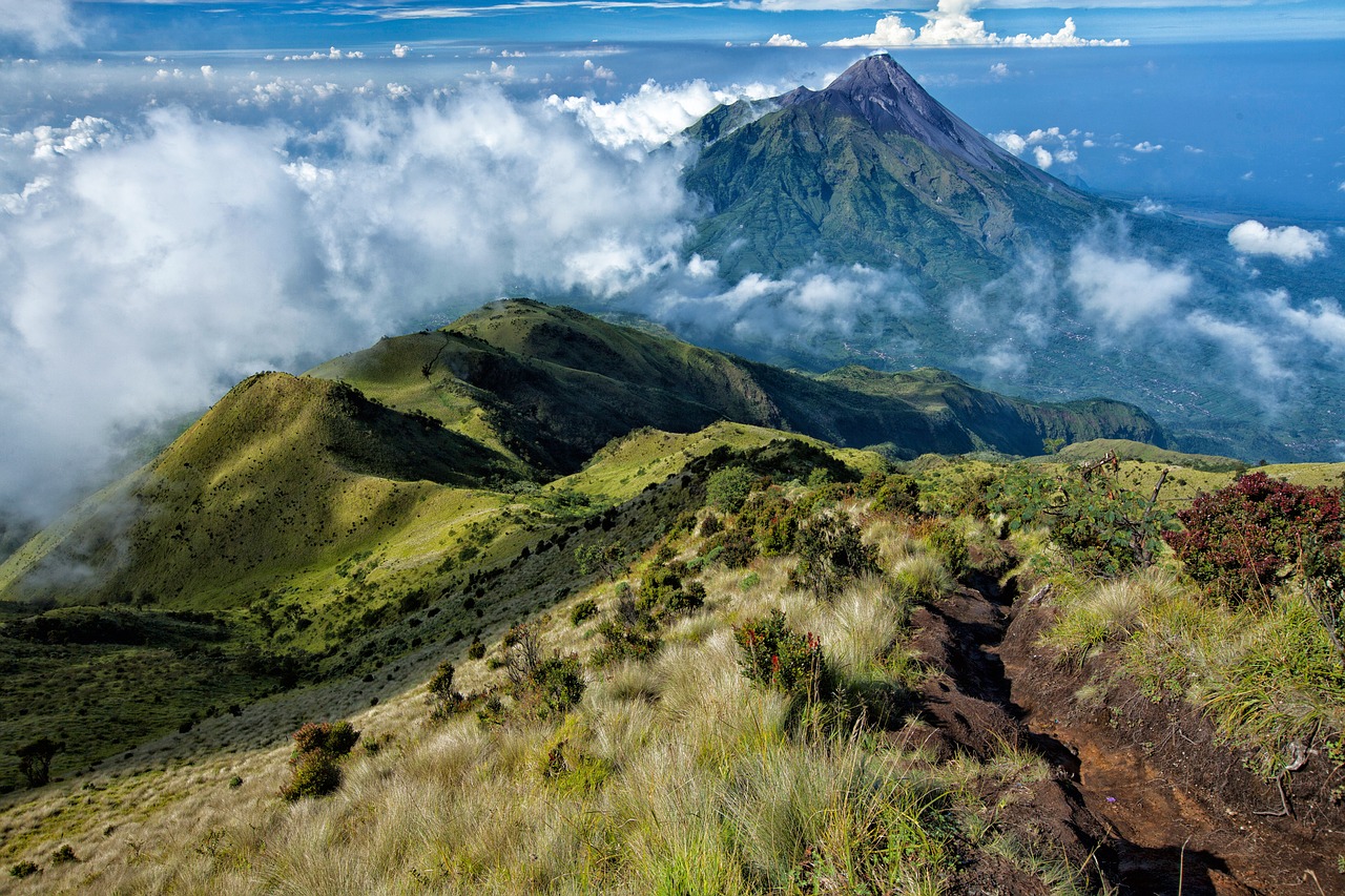 vulcano merapi