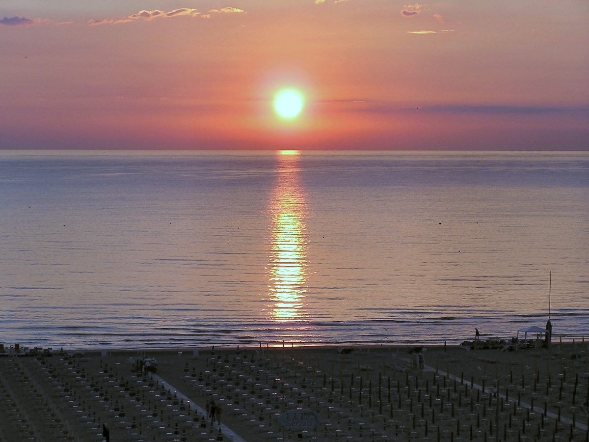 tramonto lido