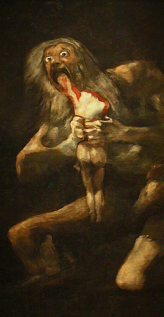 Saturno che divora i suoi figli
