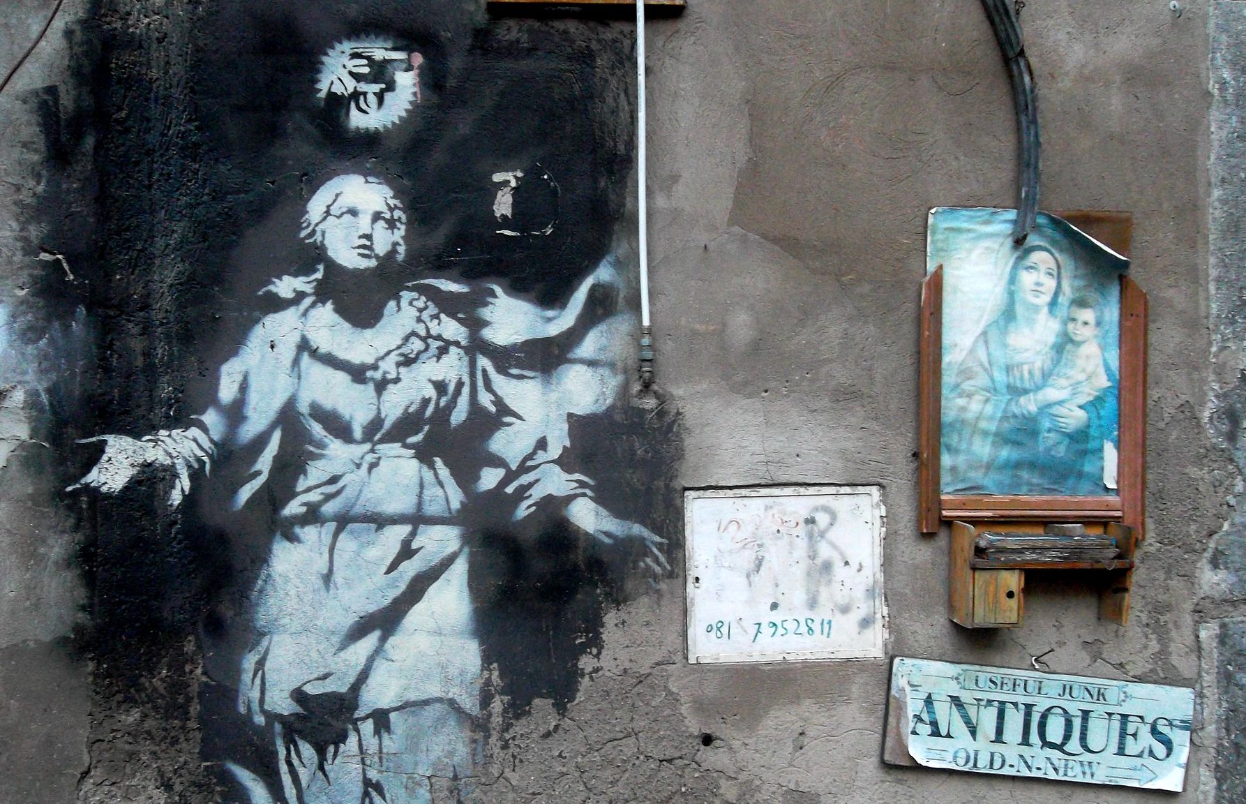 banksy opere in italia