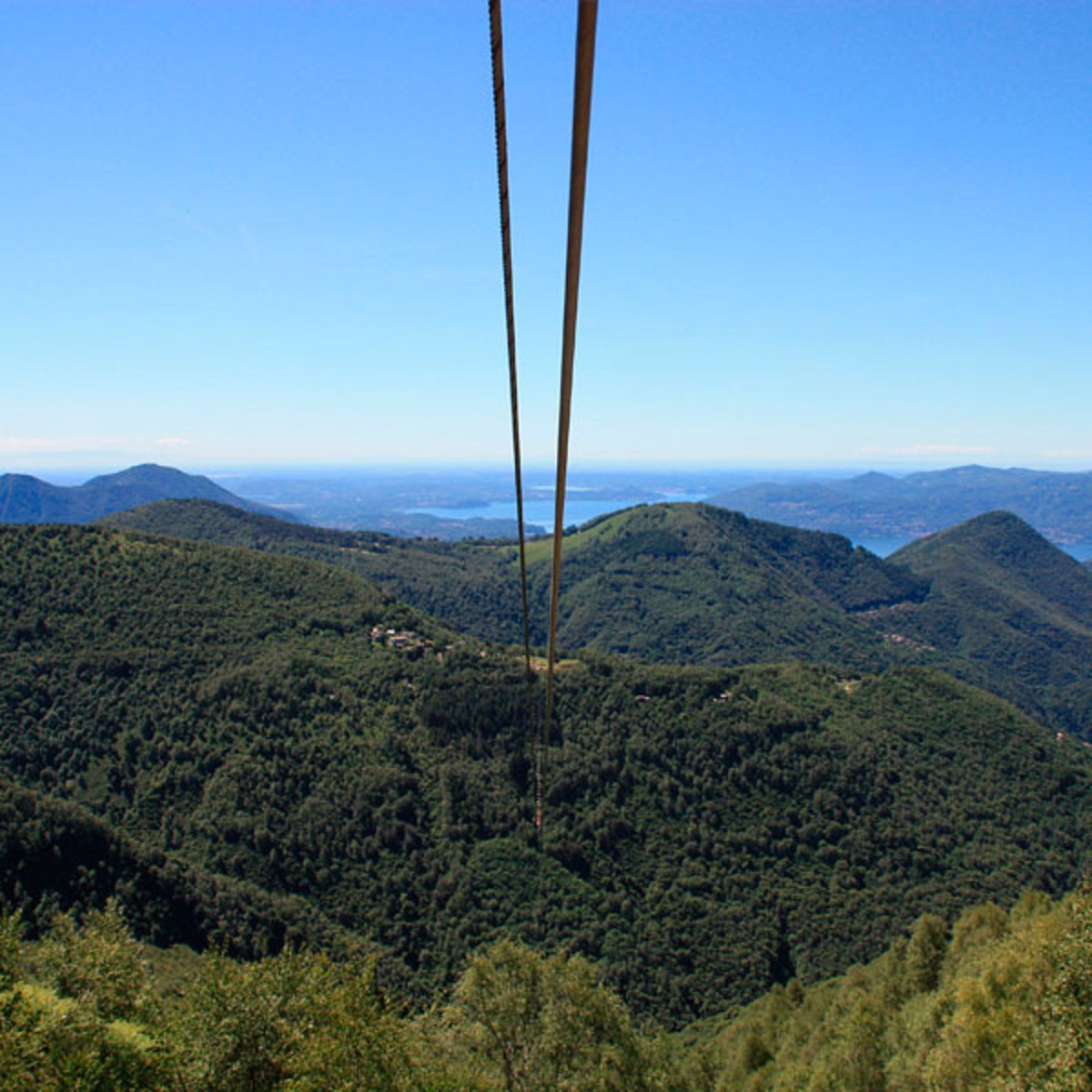 volo dell'angelo sul lago maggiore