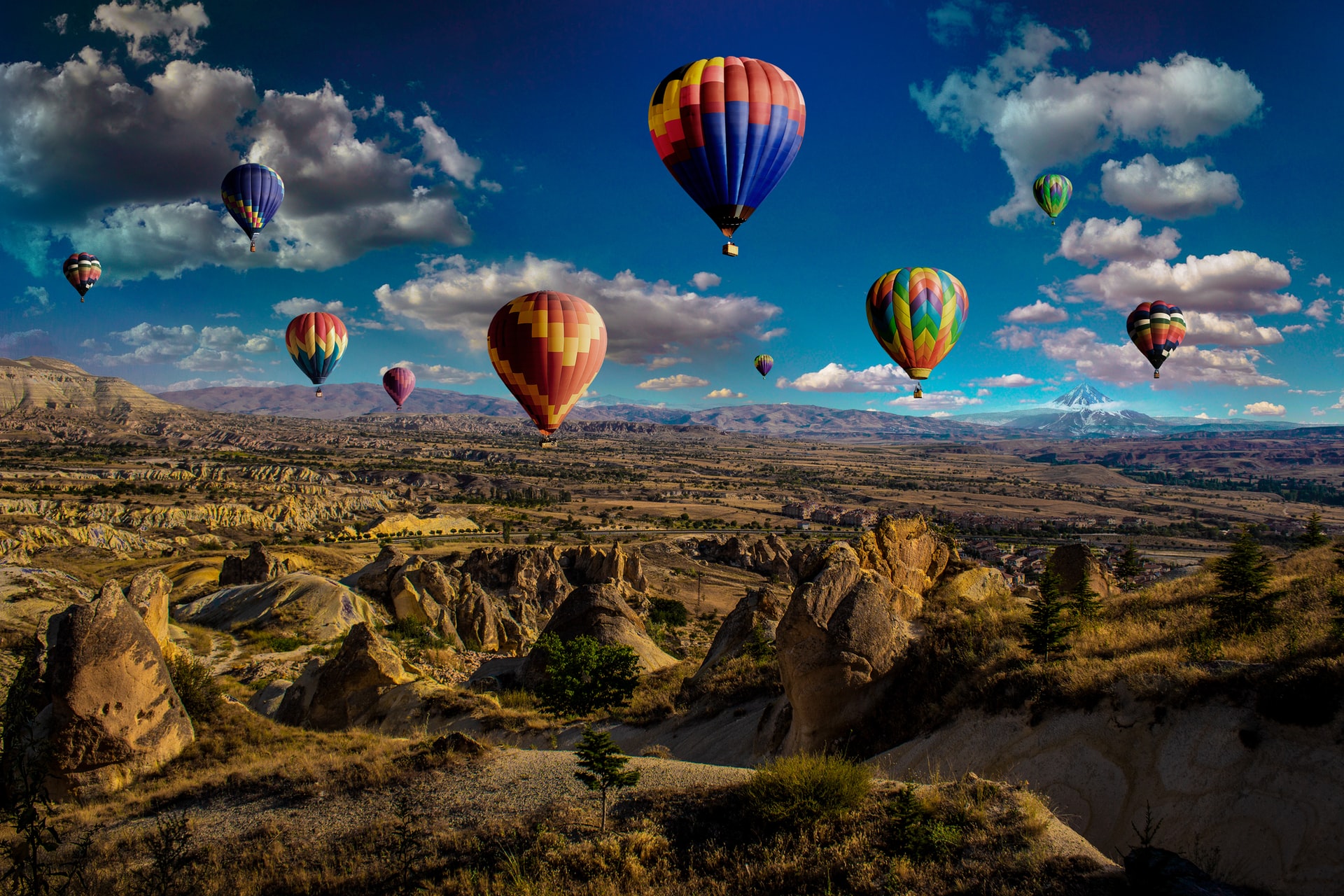 hot air balloon