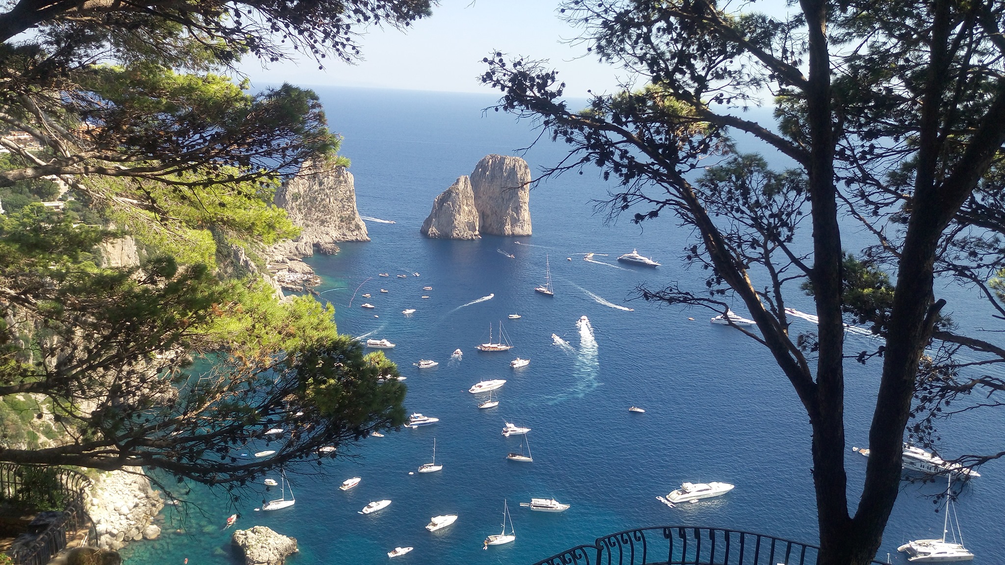 belvedere di punta cannone capri