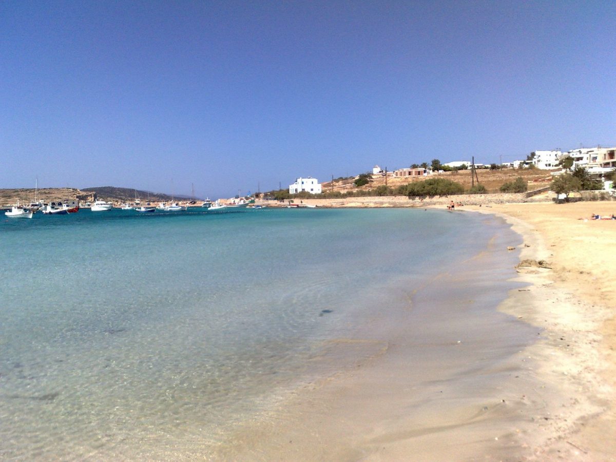 spiaggia piccole cicladi