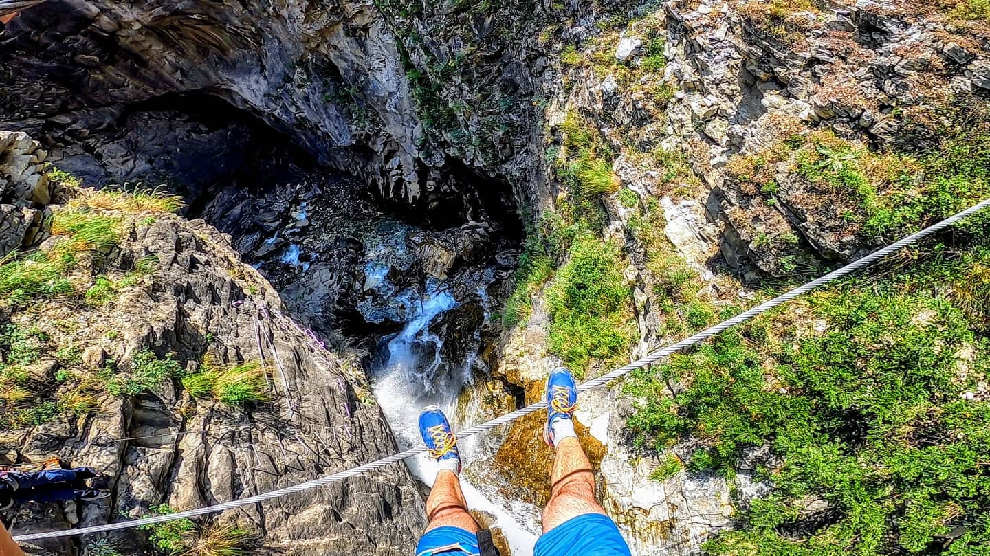 ferrata orrido di foresto durata