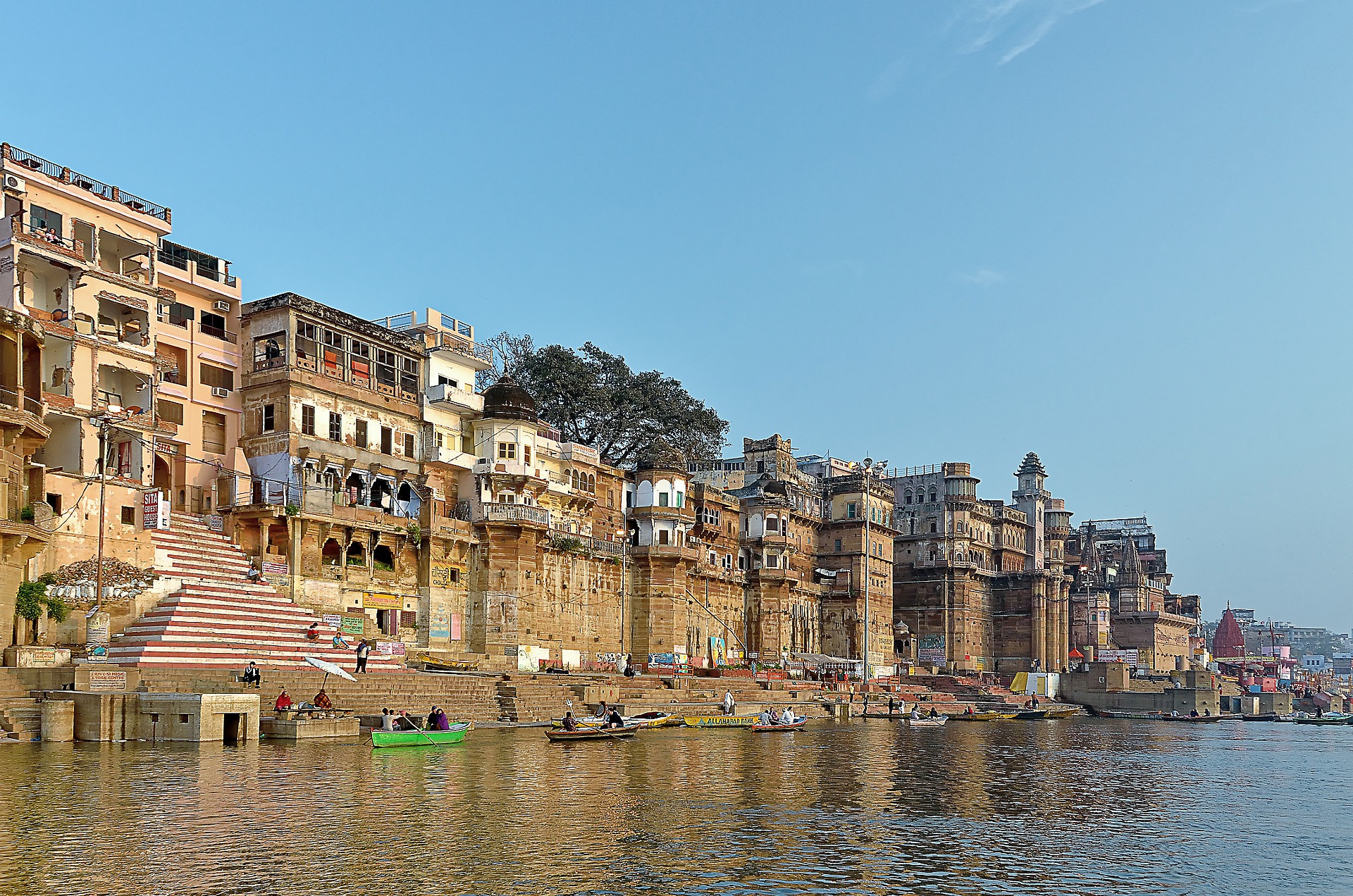 ghat varanasi india