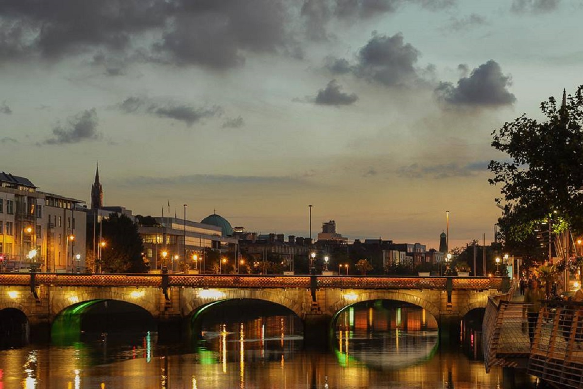 Grattan Bridge Dublino