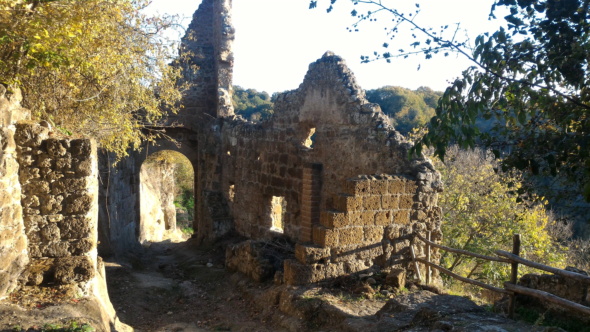 monterano antica come arrivare