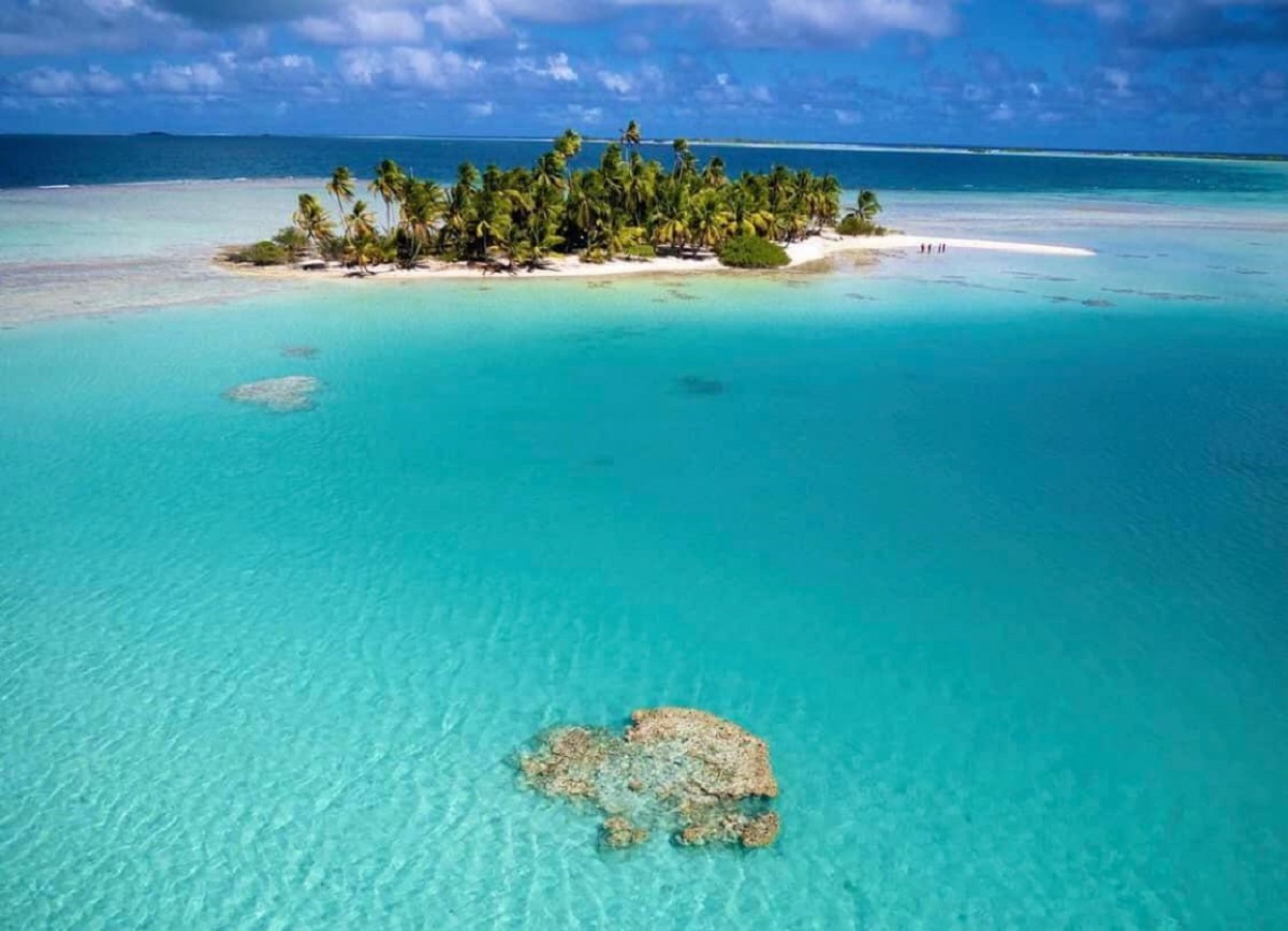 rangiroa polinesia laguna blu