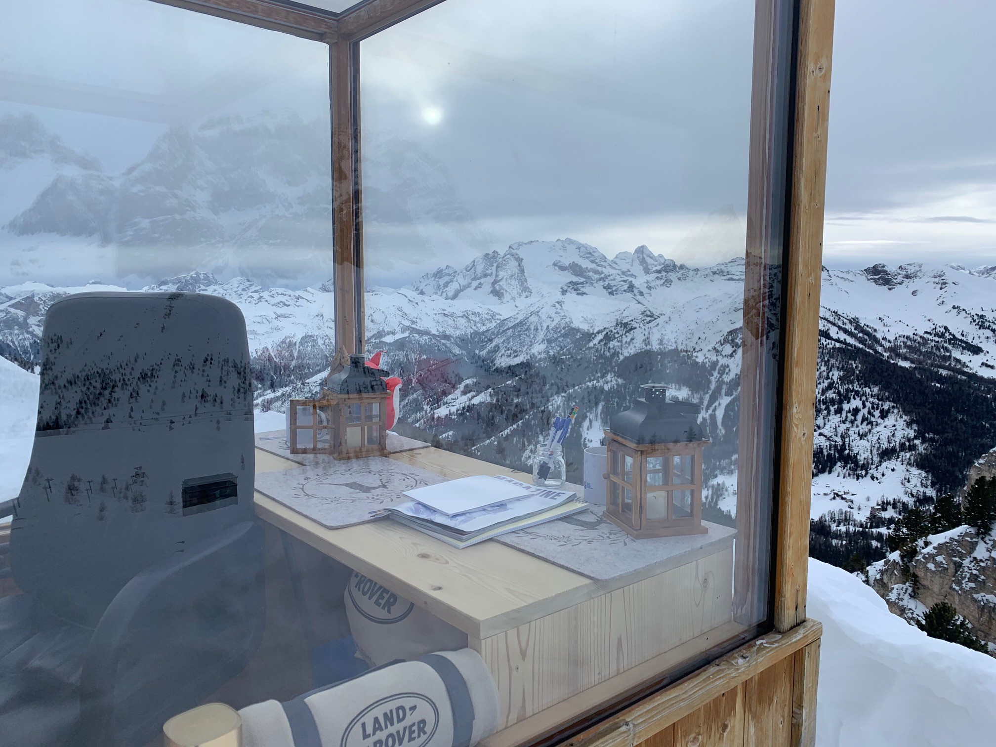 Panoramic Business Room Dolomites