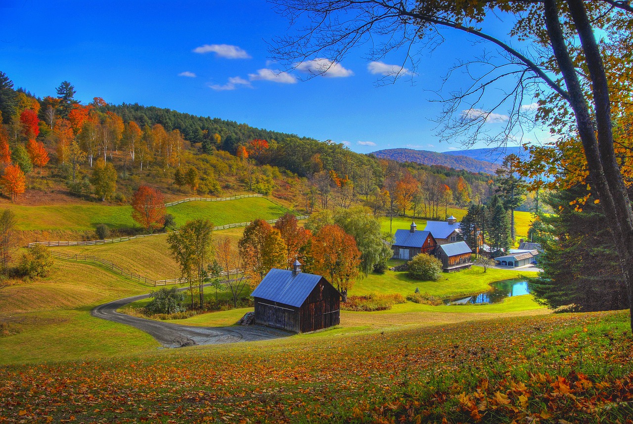 piccole città del Vermont