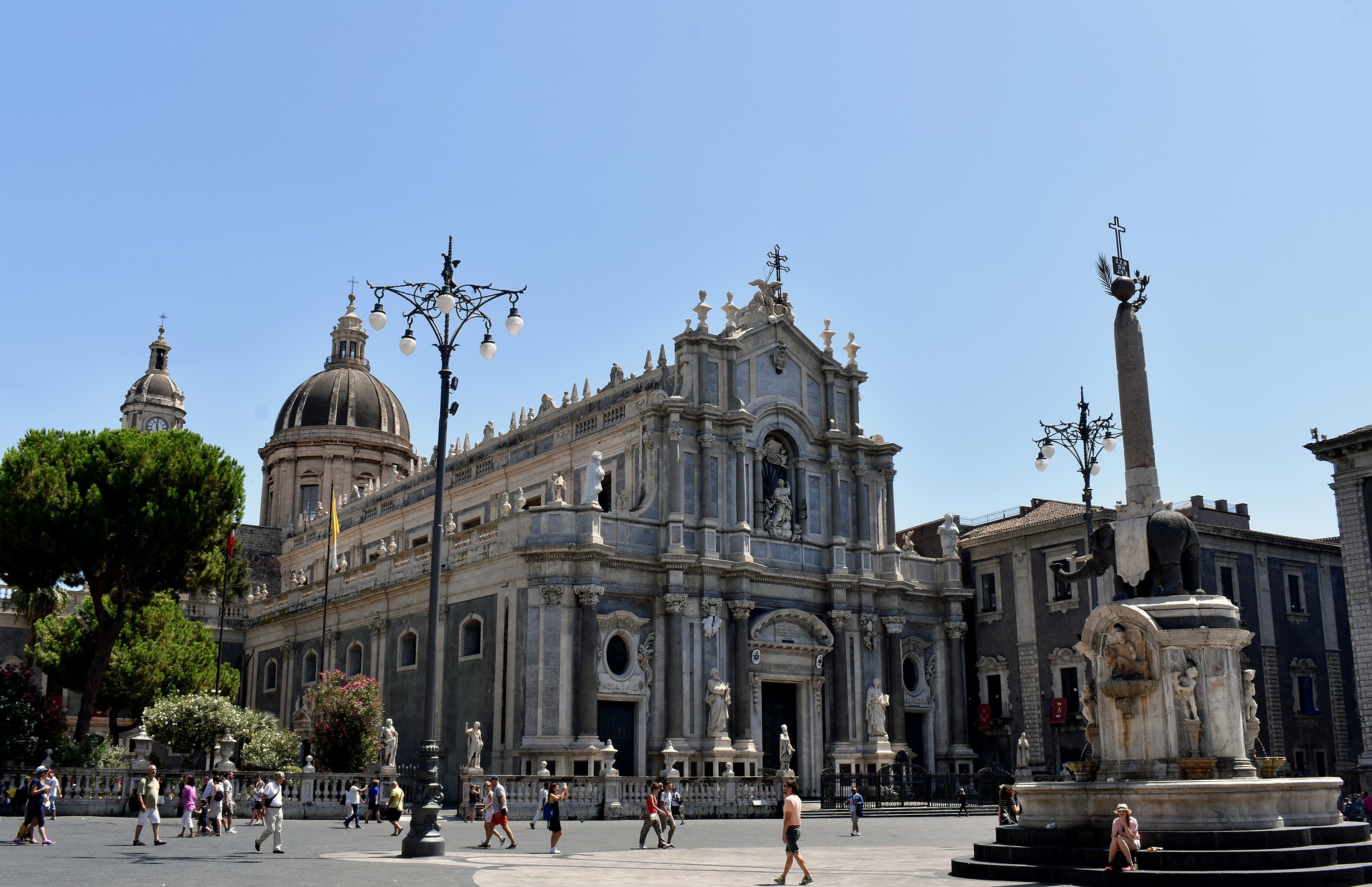 Piazza centrale di Catania
