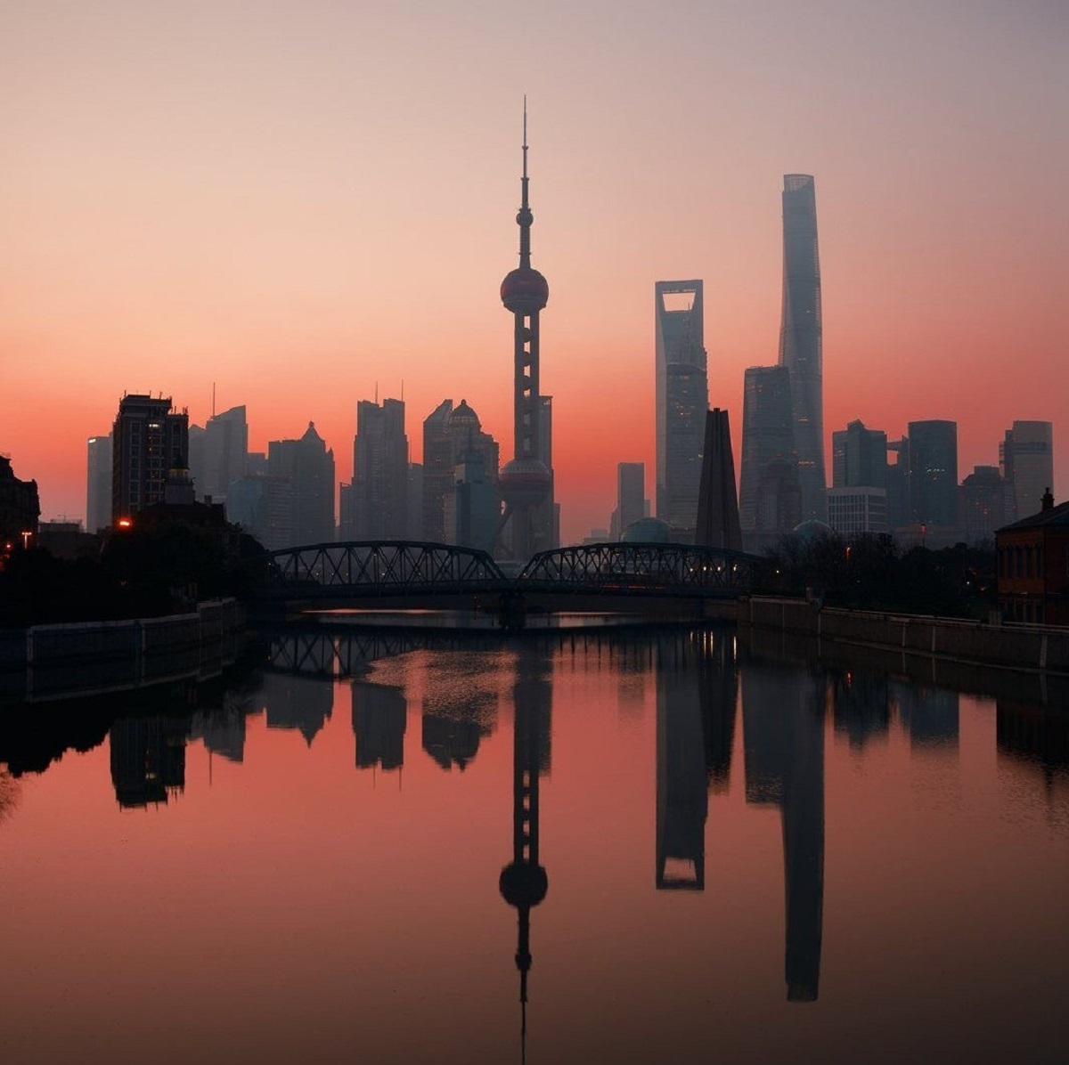 silhouette shanghai china songquan photography 1