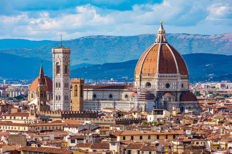 Vista della città di Firenze