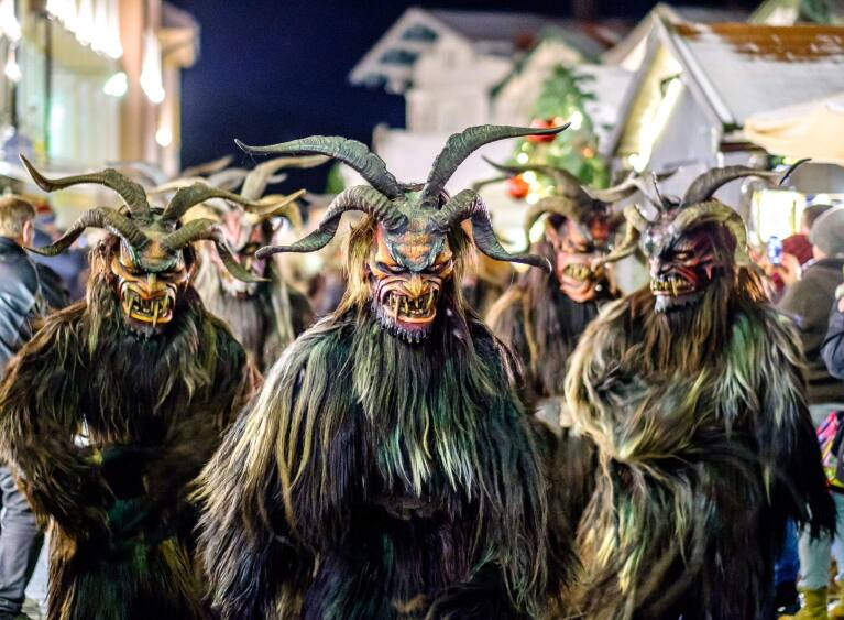 Sfilata Krampus a Chiusa
