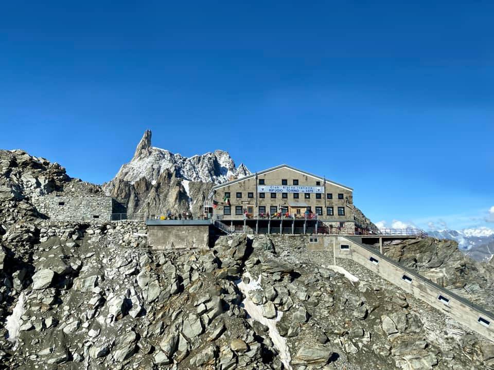 Rifugio Torino, a Courmayeur
