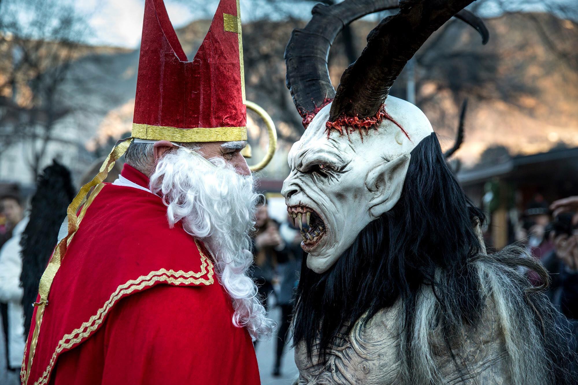 Krampus e San Nicolò