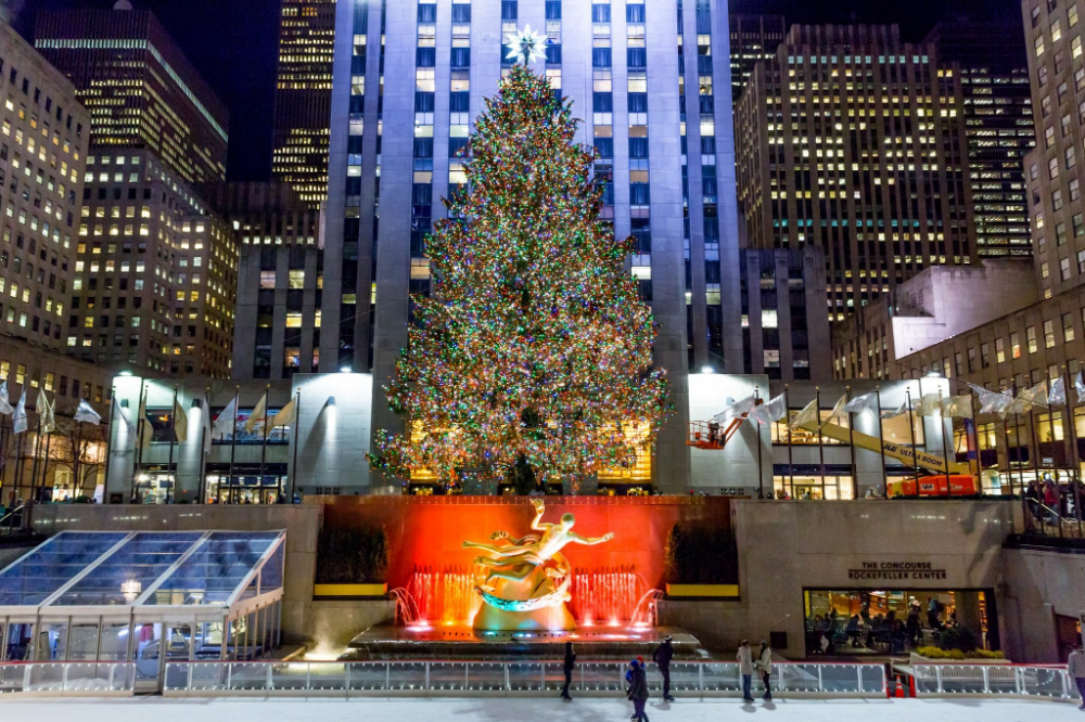 Rockefeller Center a New York, Natale 2021