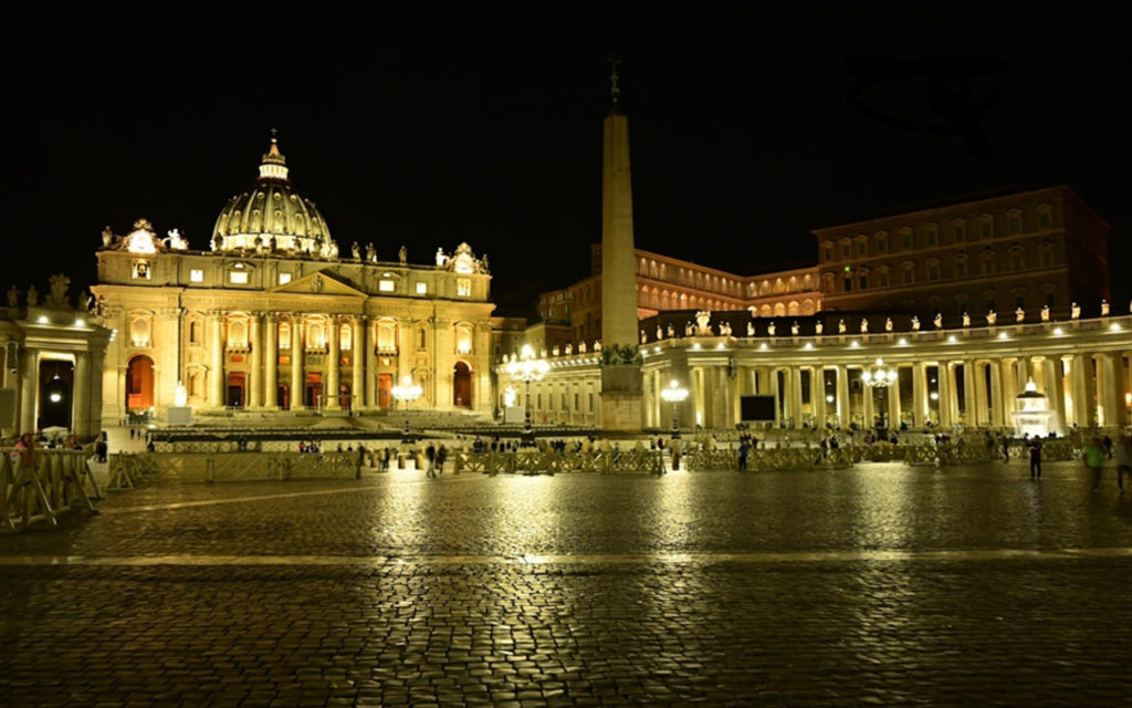 Una passeggiata serale per Roma 