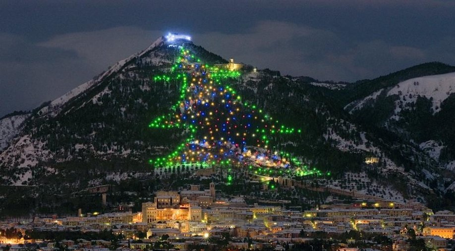 Albero di Natale Gubbio