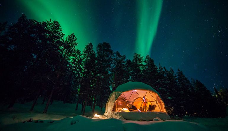 finlandia aurora dome 