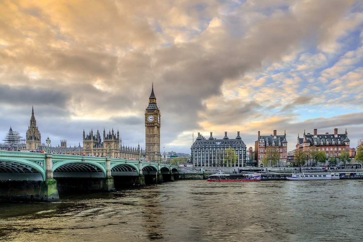 Vista su Londra