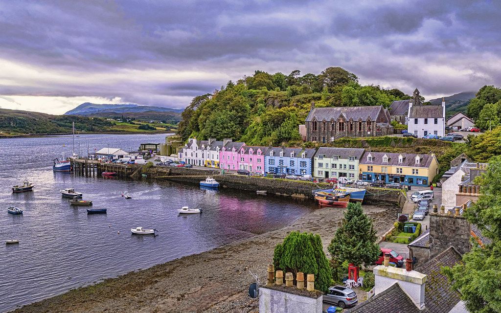 Portree città piccole sconosciute weekend