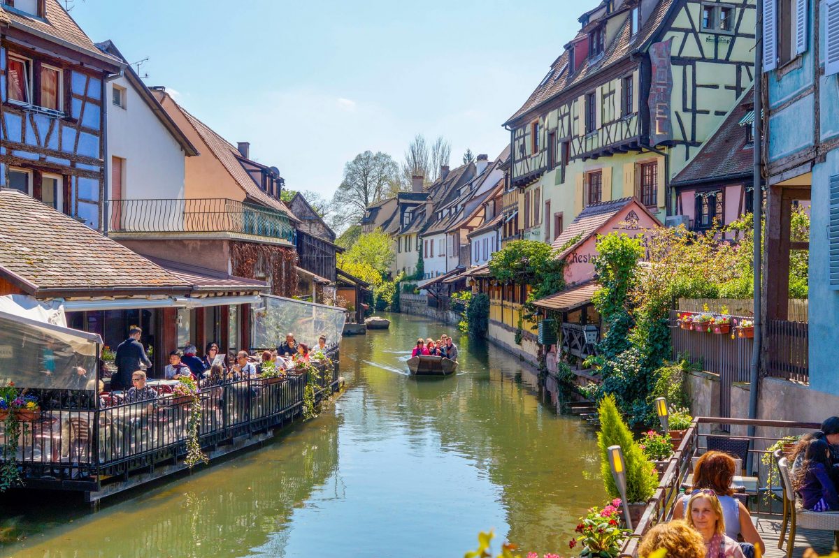 Colmar: pranzo sul canale
