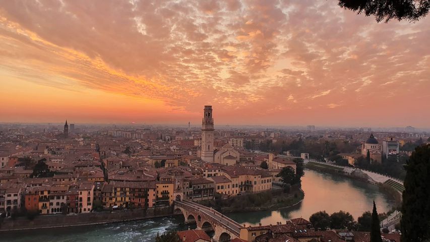 Verona a febbraio