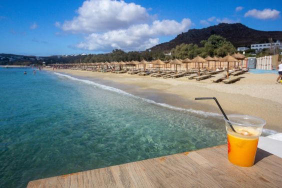 Spiaggia di Kalafati a Mykonos