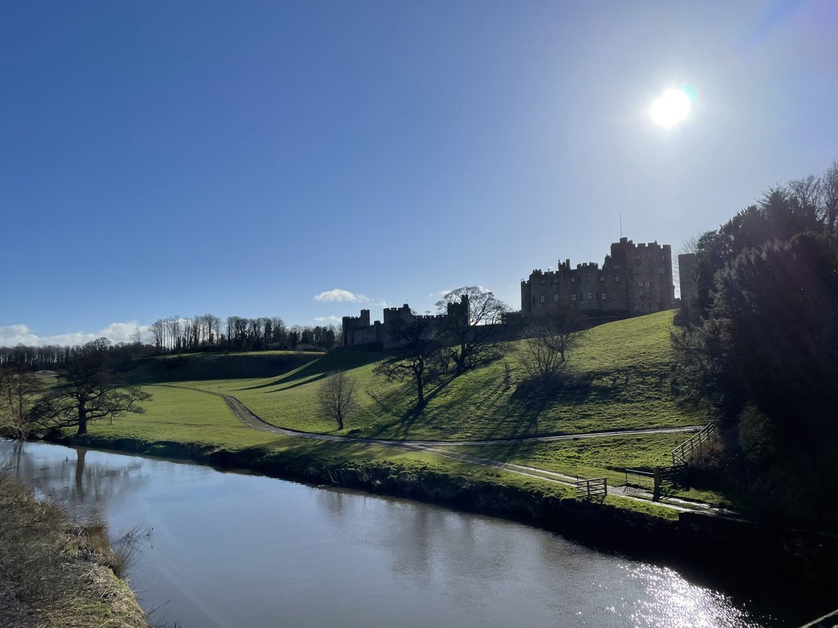Castello di Alnwick harry potter