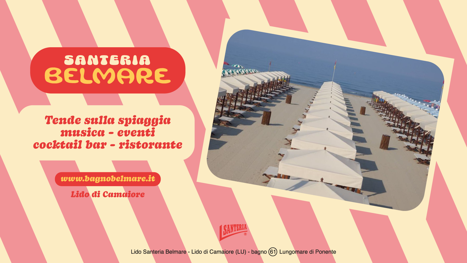 Santeria Belmare programma