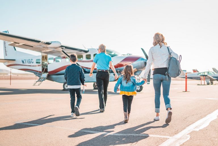 Volare con i bambini piccoli
