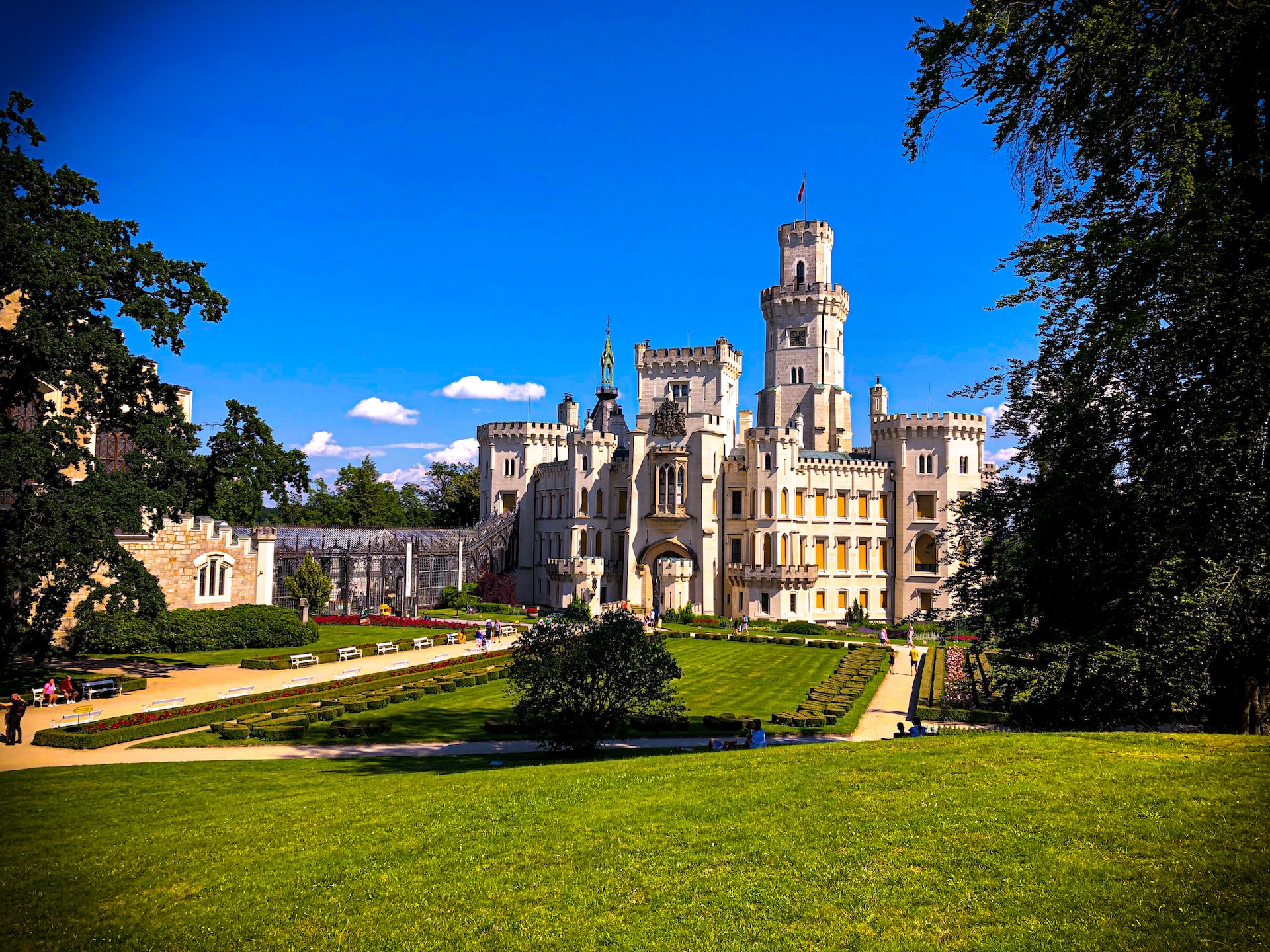 Castello di Hluboka repubblica ceca