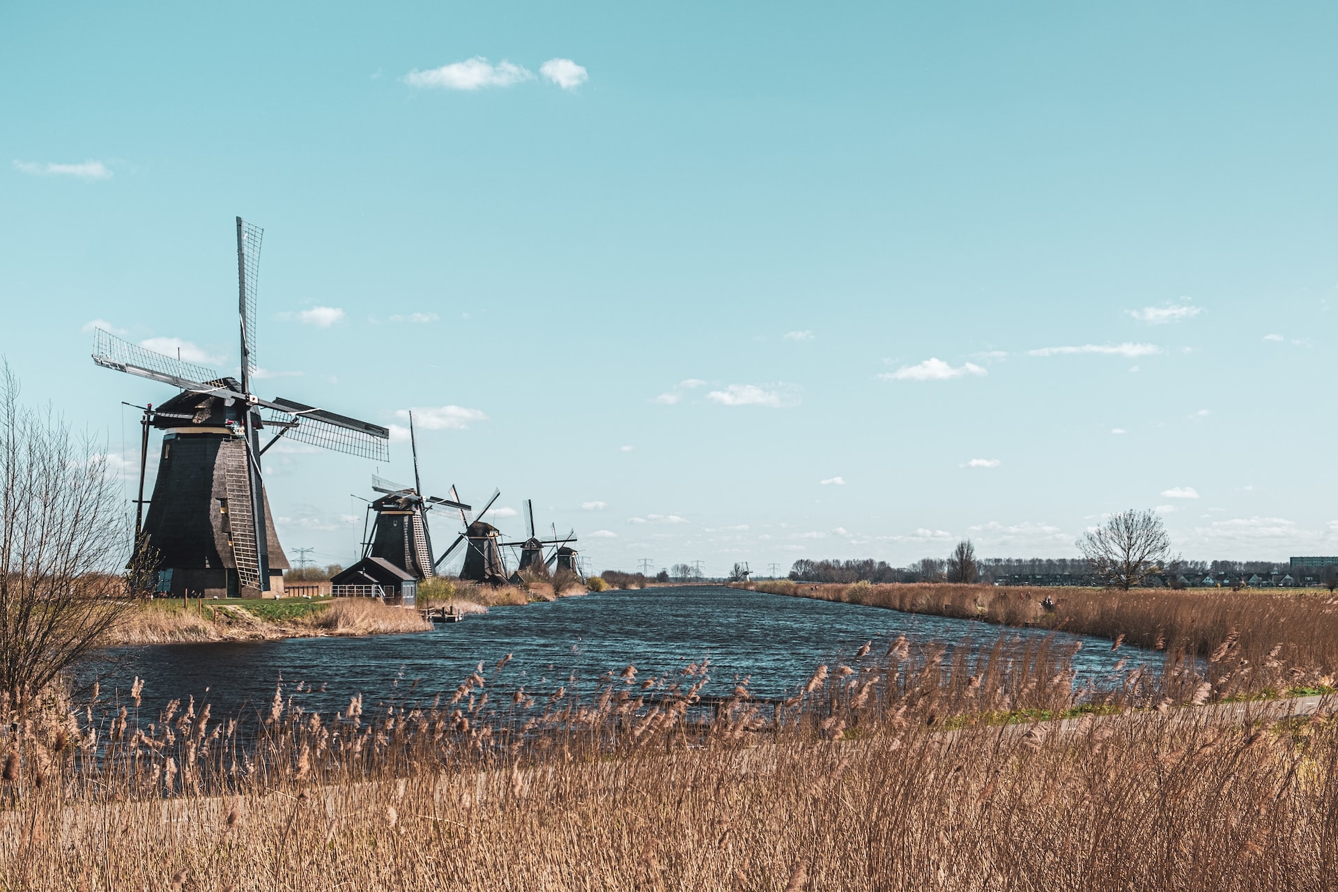 mulini a vento di Kinderdijk
