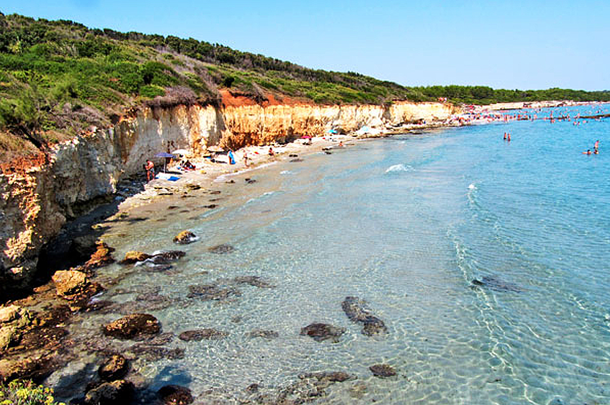 le migliori spiagge della puglia baia dei turchi