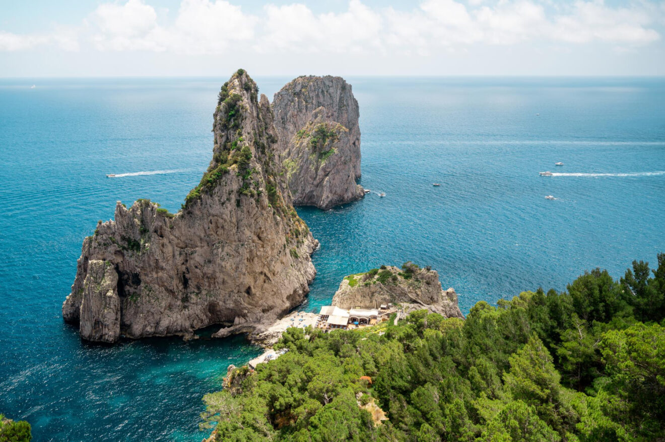 costa del mar tirreno di capri italia 1
