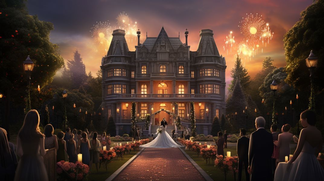 contentcreativestudio realistic photo of a mansion in which a w 2c3637b4 1168 48f1 94a7 883ad0b525d9