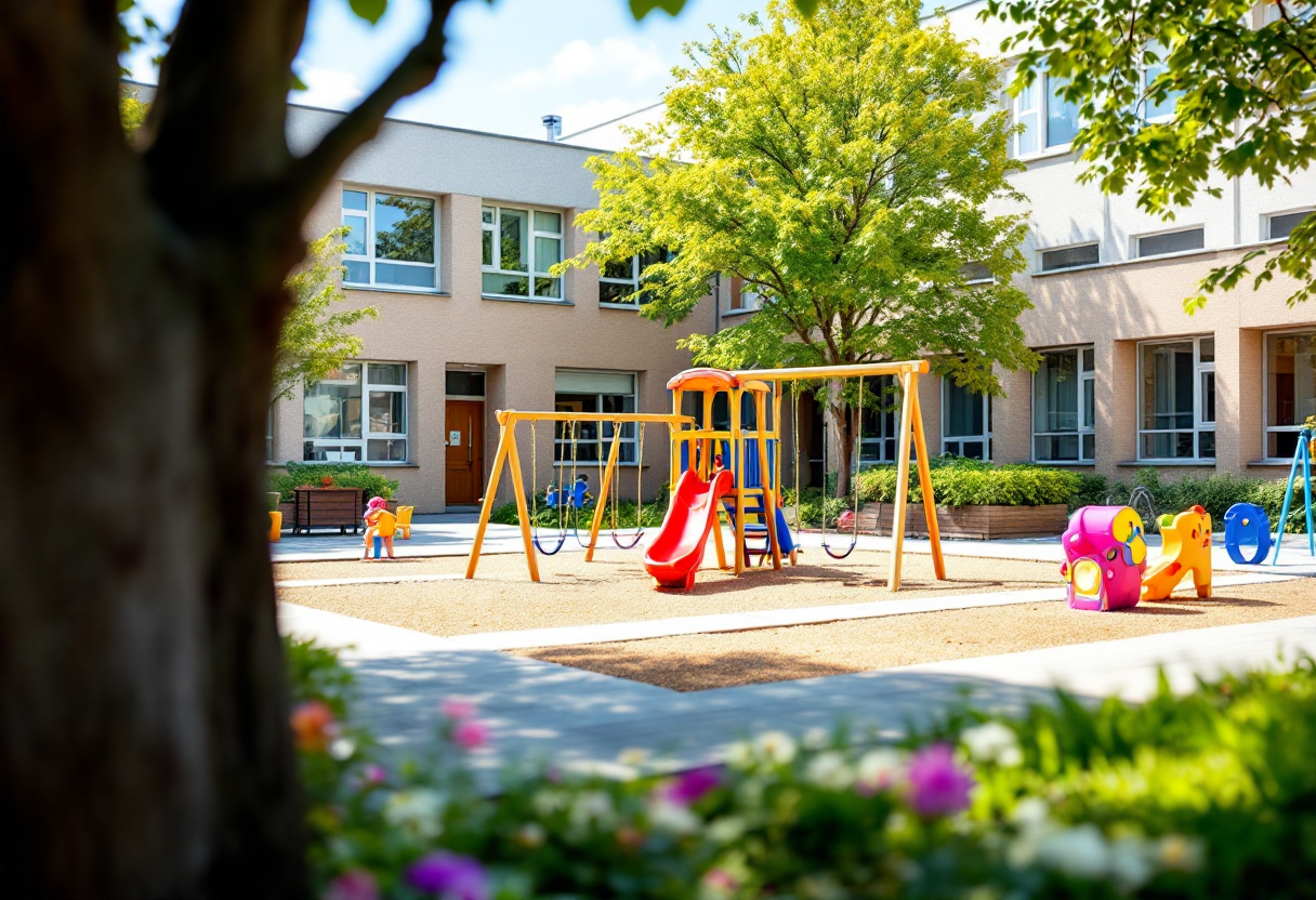 Servizio di babysitting scolastico per bambini felici