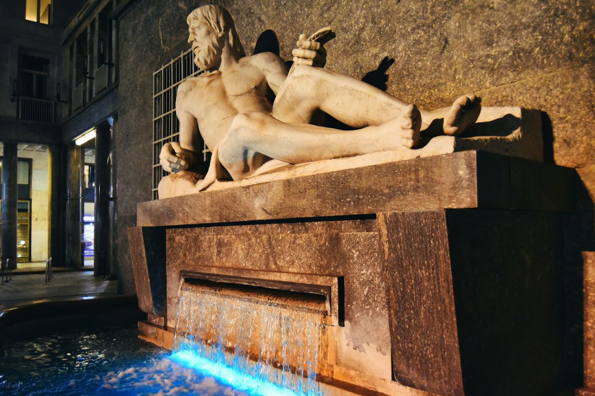 A Torino la fontana dei dodici mesi