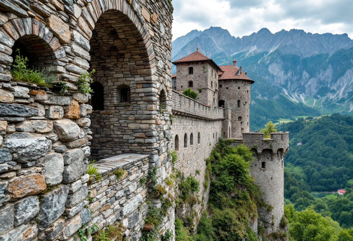Forte di Fenestrelle, imponente muraglia in Piemonte