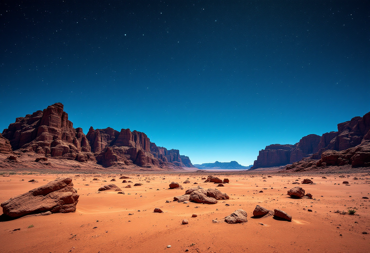 Cartigli antichi di Ramesse III nel deserto del Wadi Rum
