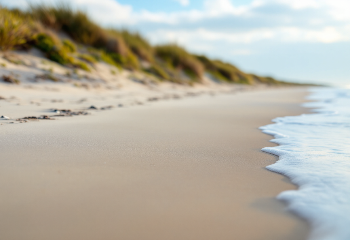 Cavalli selvaggi sull'isola di Assateague